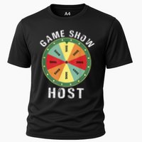 Game Show Host Trivia Board Game Night Questions Vintage Performance Shirt