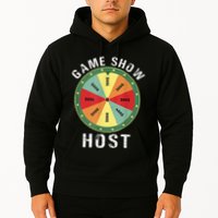 Game Show Host Trivia Board Game Night Questions Vintage Hoodie