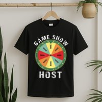 Game Show Host Trivia Board Game Night Questions Vintage T-Shirt