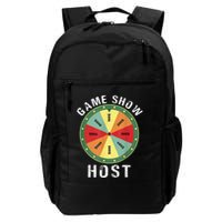 Game Show Host Trivia Board Game Night Questions Vintage Backpack