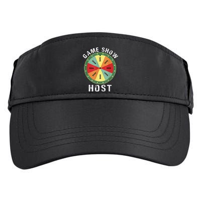 Game Show Host Trivia Board Game Night Questions Vintage Adult Drive Performance Visor