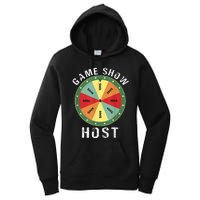 Game Show Host Trivia Board Game Night Questions Vintage Women's Pullover Hoodie