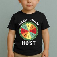 Game Show Host Trivia Board Game Night Questions Vintage Toddler T-Shirt