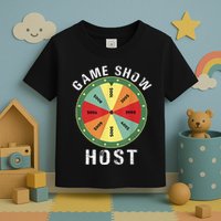 Game Show Host Trivia Board Game Night Questions Vintage Toddler T-Shirt