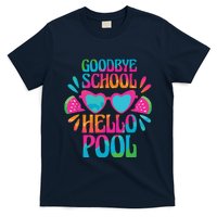 Goodbye School Hello Pool Watermelon Last Day Of School T-Shirt