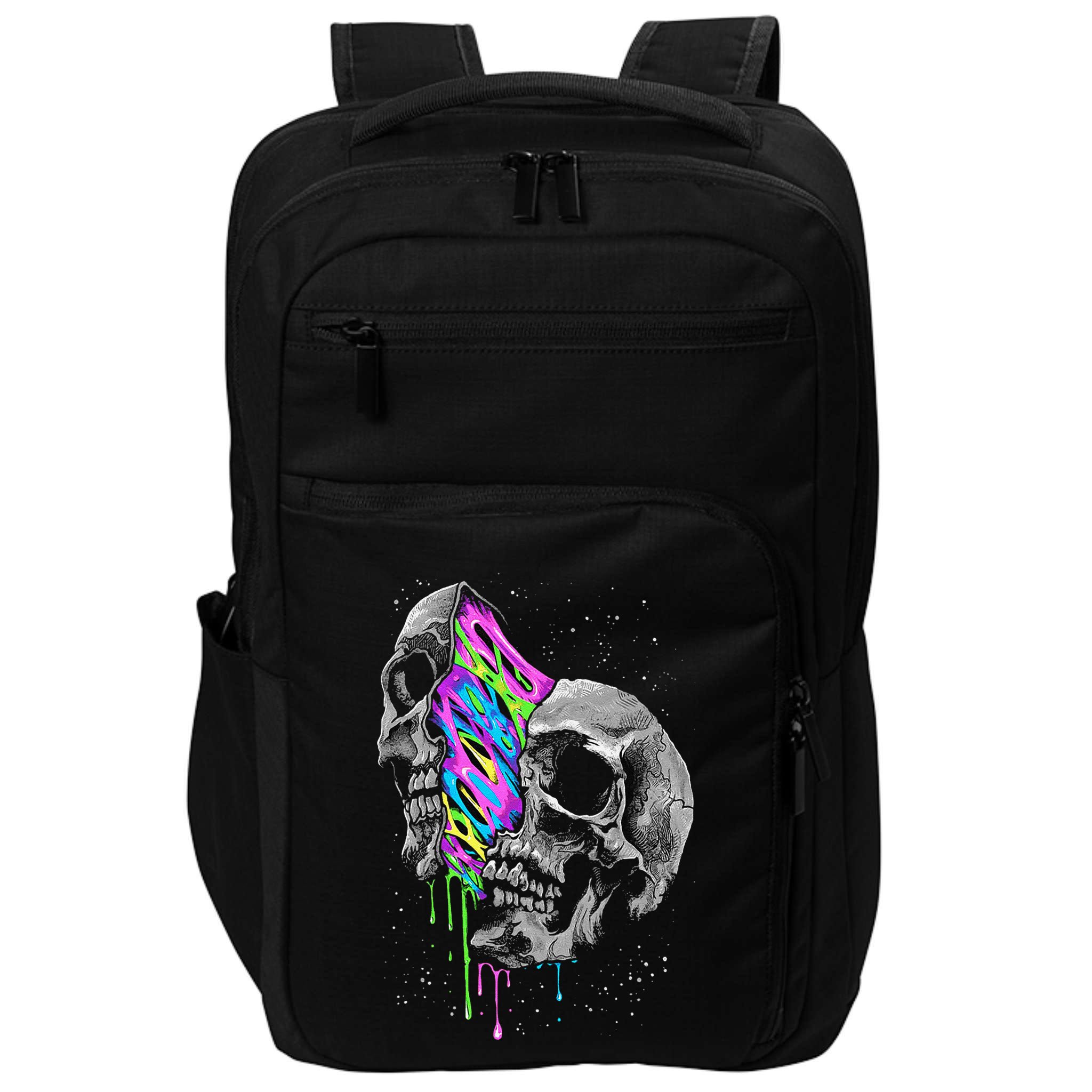 Galaxy Skull Halloween Impact Tech Backpack