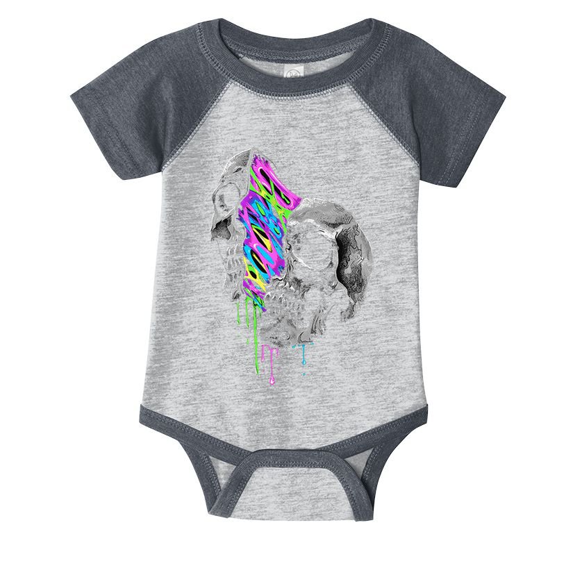 Galaxy Skull Halloween Infant Baby Jersey Bodysuit
