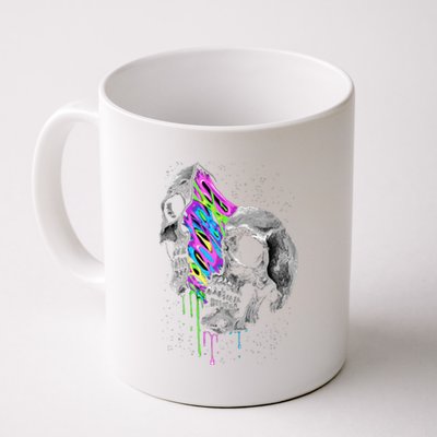 Galaxy Skull Halloween Coffee Mug