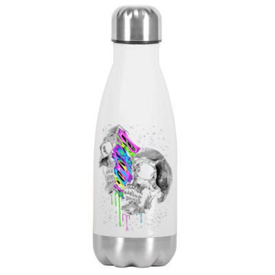 Galaxy Skull Halloween Stainless Steel Insulated Water Bottle