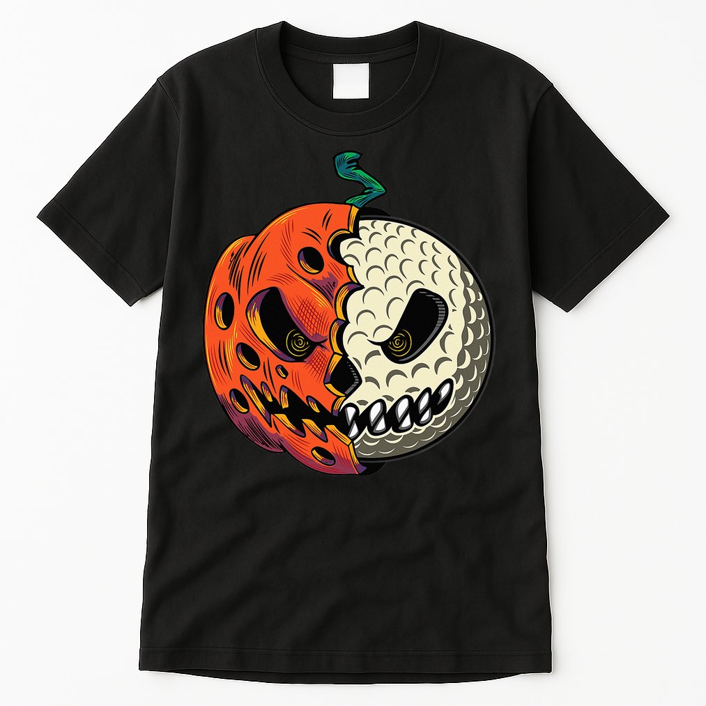 Golfing Skeleton Halloween Golf Halloween Golfer Tall T-Shirt