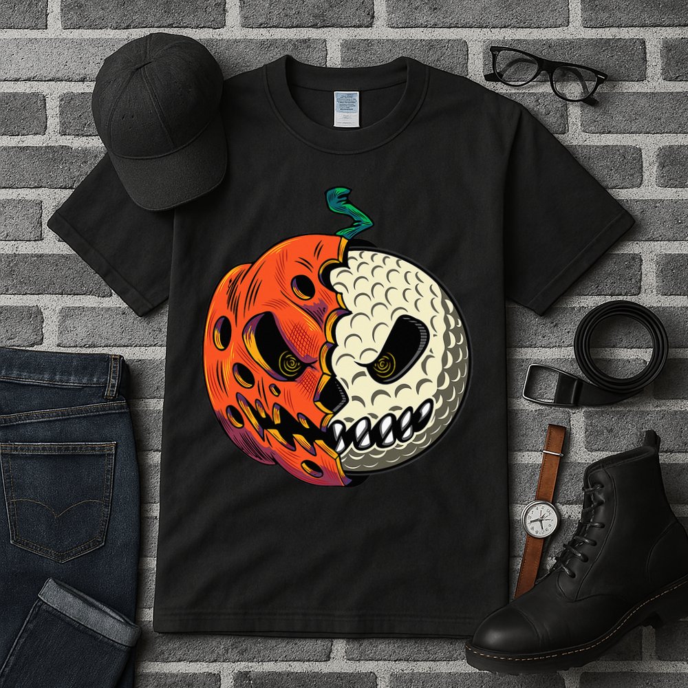Golfing Skeleton Halloween Golf Halloween Golfer Tall T-Shirt