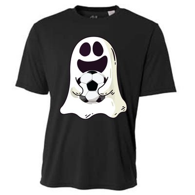 Ghost Soccer Halloween Costume Boy Gift Cooling Performance Crew T-Shirt