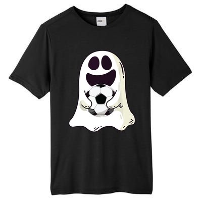 Ghost Soccer Halloween Costume Boy Gift Tall Fusion ChromaSoft Performance T-Shirt