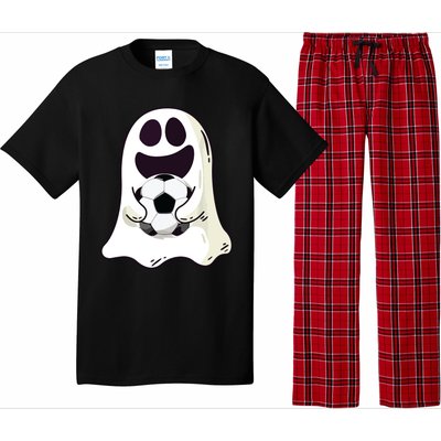 Ghost Soccer Halloween Costume Boy Gift Pajama Set