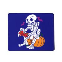 Gamer Skeleton Halloween Gaming Great Gift Mousepad