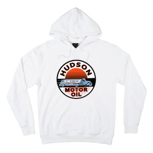 Gas Station Hudson Motor Oil Car Bikes Garage Hoodie