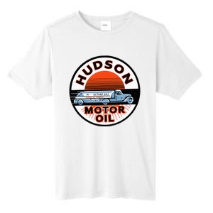 Gas Station Hudson Motor Oil Car Bikes Garage Tall Fusion ChromaSoft Performance T-Shirt