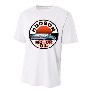 Gas Station Hudson Motor Oil Car Bikes Garage Performance Sprint T-Shirt