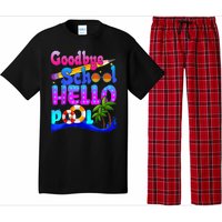 Goodbye School Hello Pool Happy Last Day Of School Pajama Set