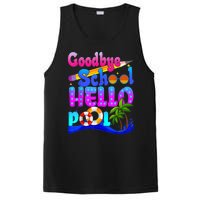 Goodbye School Hello Pool Happy Last Day Of School PosiCharge Competitor Tank