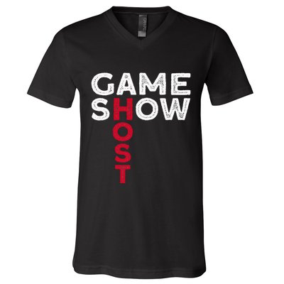 Game Show Host V-Neck T-Shirt