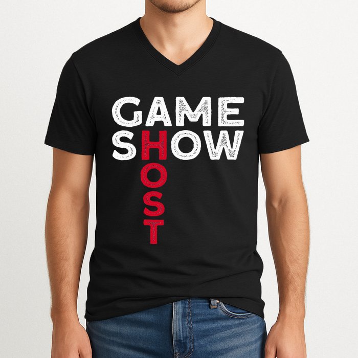 Game Show Host V-Neck T-Shirt