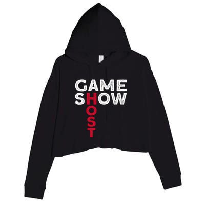 Game Show Host Crop Fleece Hoodie