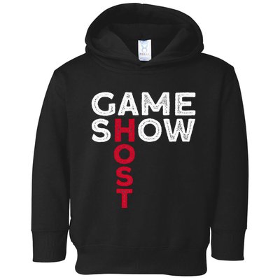 Game Show Host Toddler Hoodie