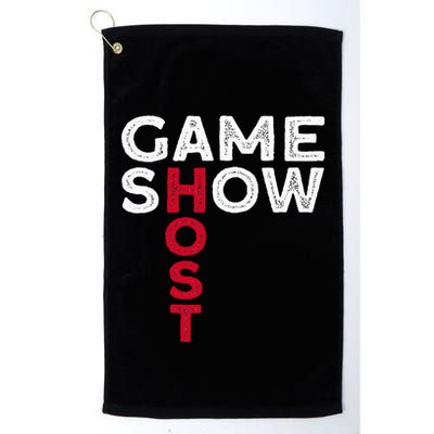 Game Show Host Golf Towel