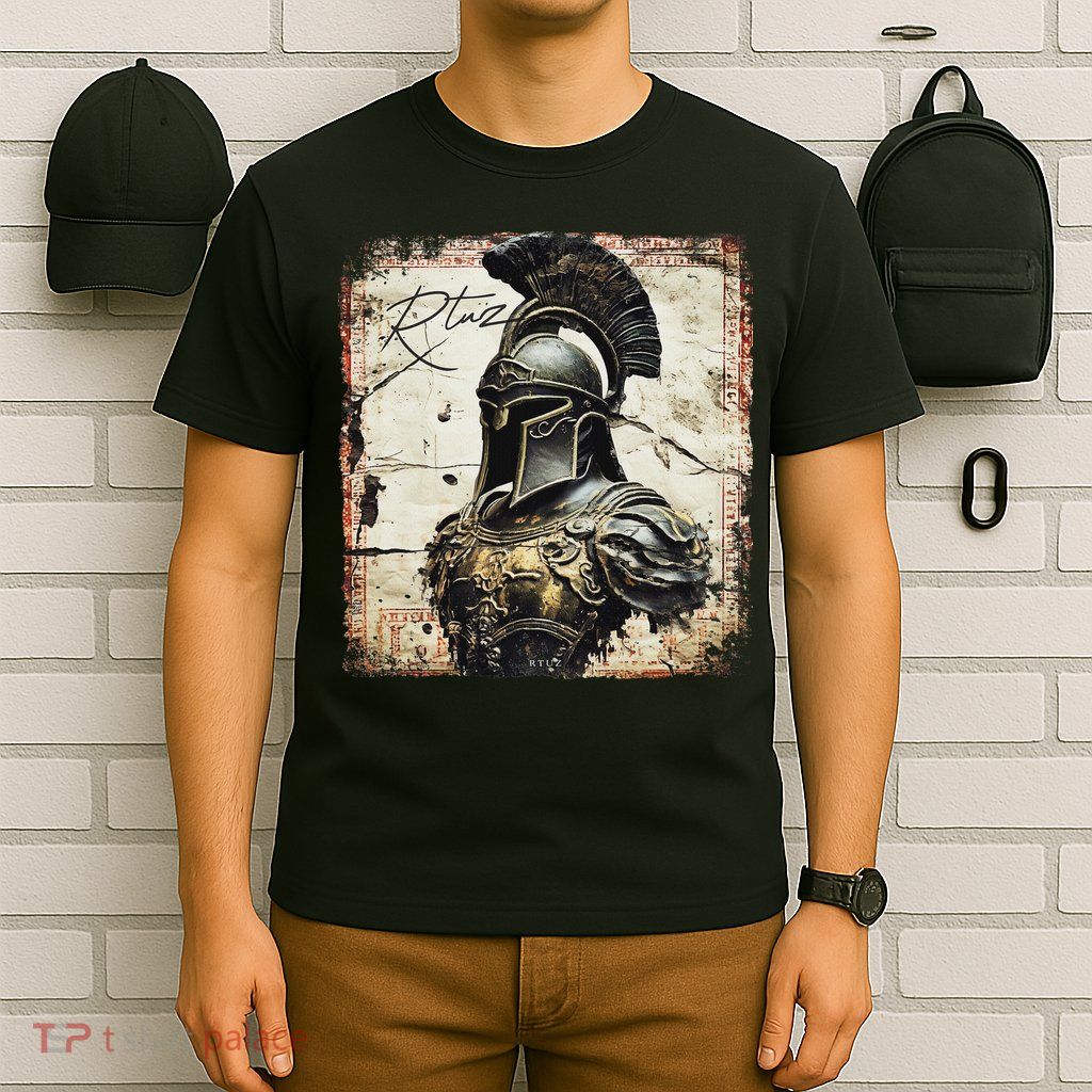 Greek Sparta Helmet Warrior Soldier Spartan T-Shirt
