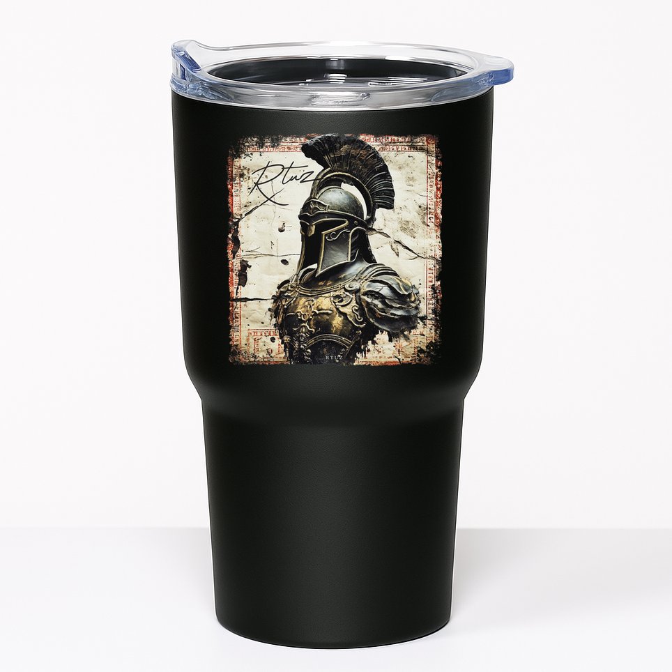 Greek Sparta Helmet Warrior Soldier Spartan Tumbler