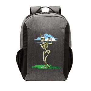 Golfing Skeleton Halloween Golf Halloween Golfer Vector Backpack