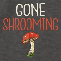 Gone Shrooming Hunting Morel Fungi Hunter Gift Vector Backpack