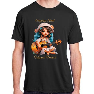 Gypsy Soul Hippie Heart Adult ChromaSoft Performance T-Shirt