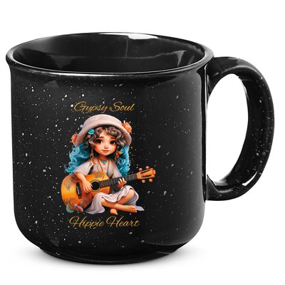 Gypsy Soul Hippie Heart 15oz Campfire Ceramic Mug