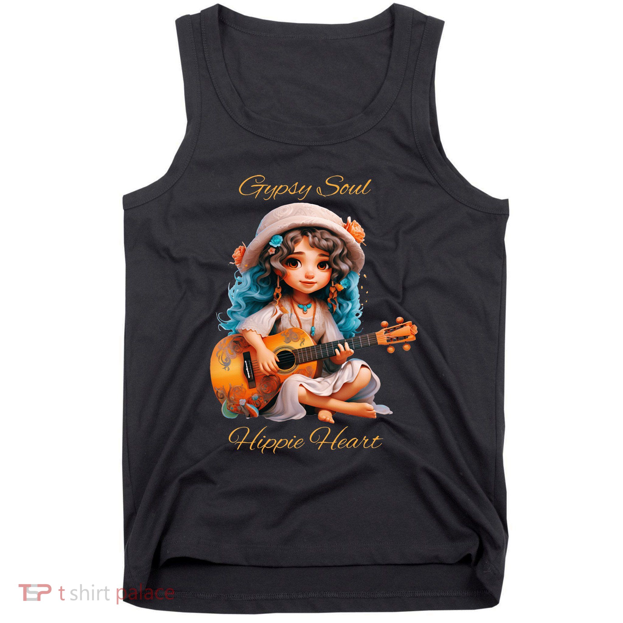 Gypsy Soul Hippie Heart Tank Top