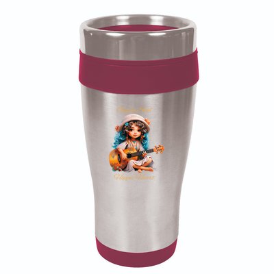 Gypsy Soul Hippie Heart 16oz Travel Tumbler
