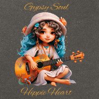 Gypsy Soul Hippie Heart Cotton Canvas Backpack