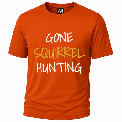 Gone Squirrel Hunting Gift Cooling Performance Crew T-Shirt