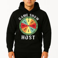 Game Show Host Trivia Board Game Night Questions Vintage Hoodie