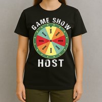 Game Show Host Trivia Board Game Night Questions Vintage T-Shirt