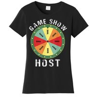 Game Show Host Trivia Board Game Night Questions Vintage Women's T-Shirt