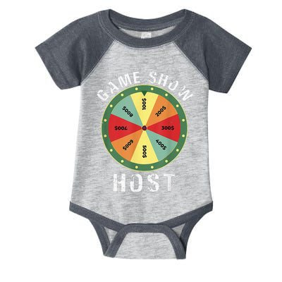 Game Show Host Trivia Board Game Night Questions Vintage Infant Baby Jersey Bodysuit