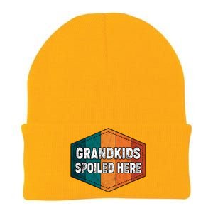 Grandkids Spoiled Here Knit Cap Winter Beanie