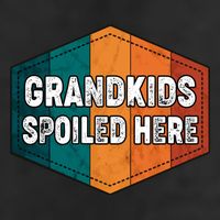 Grandkids Spoiled Here Adult Drive Performance Visor