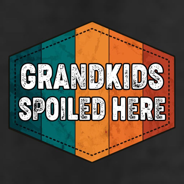 Grandkids Spoiled Here Adult Drive Performance Visor