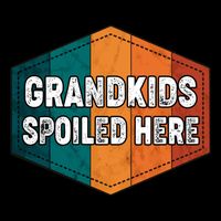 Grandkids Spoiled Here Flatbill Hat