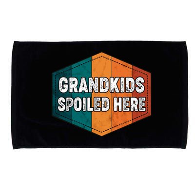 Grandkids Spoiled Here Microfiber Hand Towel