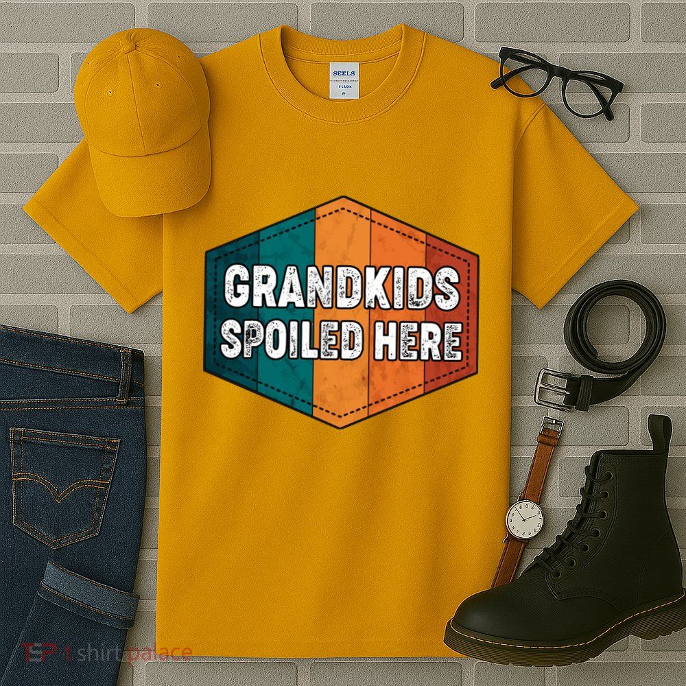 Grandkids Spoiled Here Tall T-Shirt