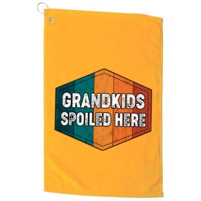 Grandkids Spoiled Here Golf Towel